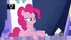 Size: 1920x1080 | Tagged: safe, derpibooru import, screencap, pinkie pie, pony, 28 pranks later, heart, heart bulge, heart pounding, heartbeat, medical condition, solo