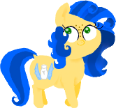Size: 166x155 | Tagged: safe, artist:windows 95, derpibooru import, oc, oc:milky way, unofficial characters only, pony, female, flockmod, mare, missing body part, picture for breezies, simple background, solo, transparent background