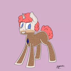 Size: 3000x3000 | Tagged: artist:magmatic, derpibooru import, food, food pony, gem, oc, oc:soda fountain, original species, safe, soda pony, solo, unofficial characters only
