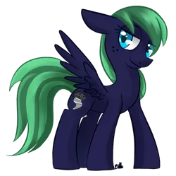 Size: 634x632 | Tagged: safe, artist:bloodorangepancakes, derpibooru import, oc, oc:middy, unofficial characters only, pegasus, pony, solo