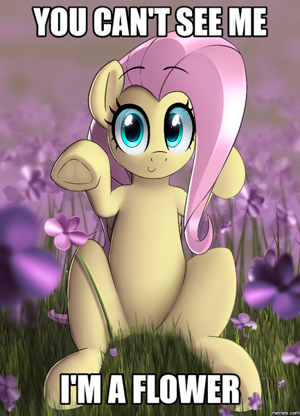 Size: 650x900 | Tagged: artist:january3rd, cute, derpibooru import, flower, fluttershy, image macro, meme, parody, safe, shyabetes, solo