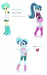 Size: 713x1133 | Tagged: safe, artist:berrypunchrules, derpibooru import, sonata dusk, tennis match, equestria girls, background human, fusion, gem fusion, multiple arms