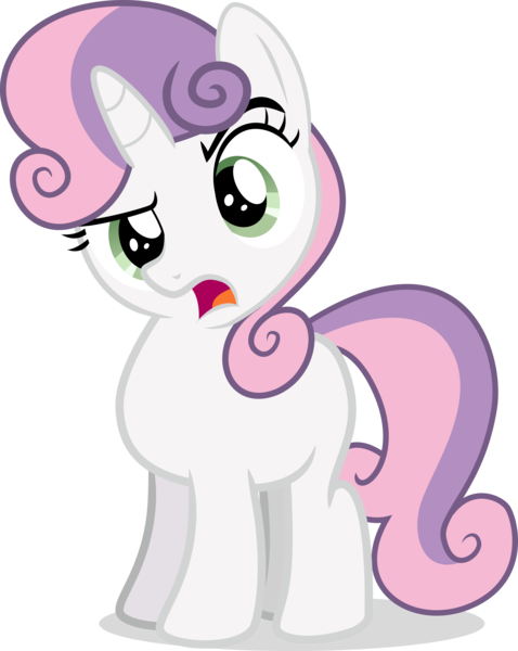 Size: 3000x3762 | Tagged: angry, artist:eagle1division, crusaders of the lost mark, derpibooru import, disgusted, open mouth, raised eyebrow, safe, shocked, simple background, solo, surprised, sweetie belle, transparent background, vector