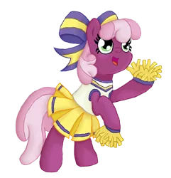 Size: 770x798 | Tagged: artist:swasfews, cheerilee, cheerileeder, cheerleader, derpibooru import, safe, solo, the cart before the ponies