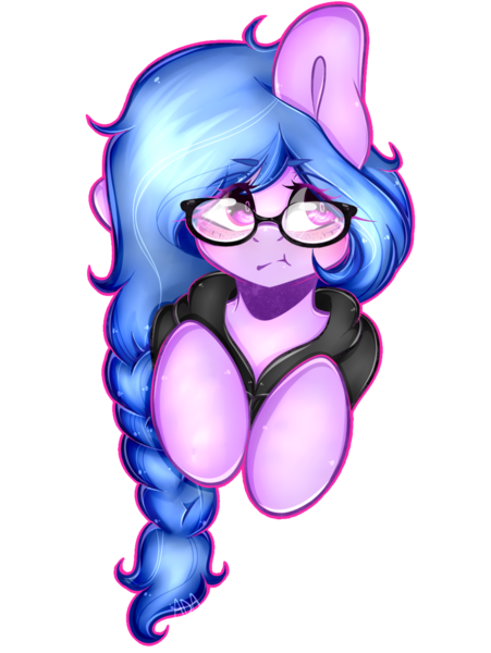 Size: 1024x1363 | Tagged: artist:alliedrawsart, derpibooru import, glasses, oc, safe, solo, unofficial characters only