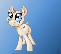 Size: 518x460 | Tagged: artist:sallindaemon, derpibooru import, female, filly, mannequin, object pony, oc, oc:quinna, original species, ponified, safe, solo, unofficial characters only