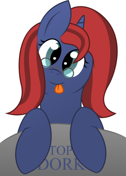 Size: 3839x5341 | Tagged: safe, artist:plone, derpibooru import, oc, oc:tongspone, unofficial characters only, absurd resolution, dork, glasses, solo, tongue out