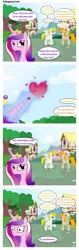 Size: 1380x4346 | Tagged: safe, artist:mrbastoff, derpibooru import, derpy hooves, princess cadance, oc, alicorn, pegasus, pony, accidental incest, brother and sister, cadance is an idiot, comic, dialogue, female, forced incest, image, imminent incest, implied incest, love magic, male, mare, now you fucked up, oh crap face, png, power of love, princess of love, shipping, stallion, you dun goofed