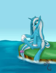 Size: 1024x1336 | Tagged: artist:abbiegoth, derpibooru import, oc, oc:ocean song, safe, solo, unofficial characters only