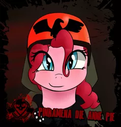 Size: 823x864 | Tagged: artist:pinkiesheen, carmageddon, crossover, derpibooru import, die anna, die anne, pinkie pie, safe, solo