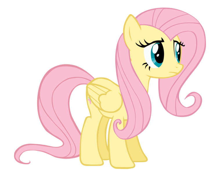 Size: 2500x1944 | Tagged: artist:bl1ghtmare, derpibooru import, fluttershy, safe, simple background, solo, transparent background, vector