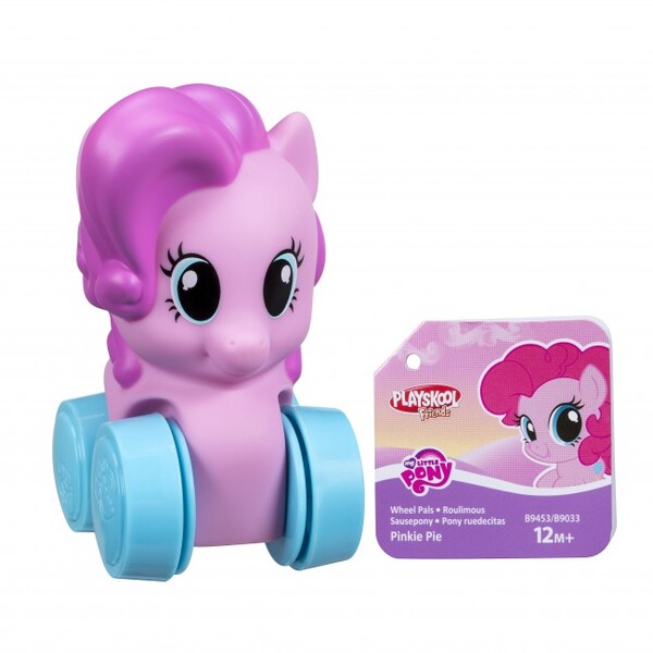 Size: 650x650 | Tagged: derpibooru import, official, original species, pinkie pie, playskool, safe, solo, toy, wheel pals, wheelpone