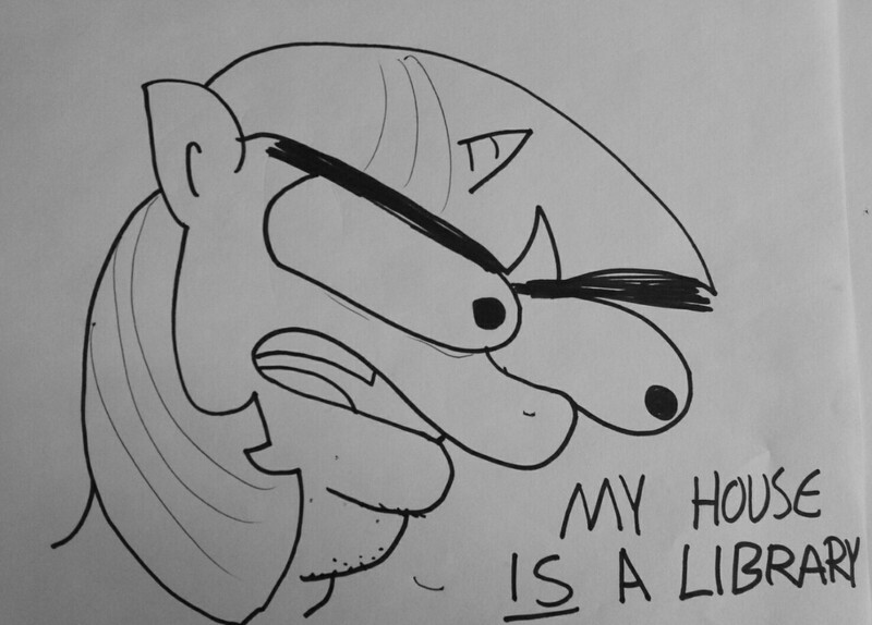 Size: 1280x918 | Tagged: safe, artist:tjpones, derpibooru import, twilight sparkle, twilight sparkle (alicorn), alicorn, pony, implied fluttershy, lineart, meme, monochrome, multiple chins, solo, special eyes, traditional art, twibitch sparkle