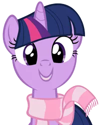 Size: 2500x3100 | Tagged: safe, artist:redink853, derpibooru import, twilight sparkle, winter wrap up, .ai available, clothes, scarf, simple background, solo, .svg available, transparent background, vector