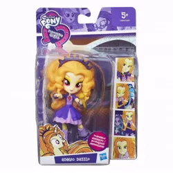 Size: 650x650 | Tagged: safe, derpibooru import, official, adagio dazzle, aria blaze, rainbow dash, rarity, sonata dusk, ponified, pony, unicorn, equestria girls, clothes, doll, dress, equestria girls minis, solo, the dazzlings, toy