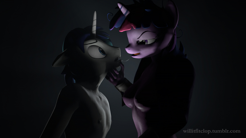 Size: 1920x1080 | Tagged: questionable, artist:willitfit, derpibooru import, shining armor, twilight sparkle, anthro, 3d, brother and sister, dominant, domination, femboy, femdom, image, incest, jpeg, kissing, male, shining femboy armor, shiningsparkle, shiningsub, shipping, source filmmaker, straight, twidom