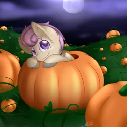 Size: 1280x1280 | Tagged: safe, artist:mondlichtkatze, derpibooru import, oc, unofficial characters only, pumpkin, solo