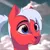 Size: 2048x2048 | Tagged: safe, derpibooru import, oc, oc:bliss, unofficial characters only, earth pony, pony, blurred background, cloud, disney style, female, image, mare, png, solo