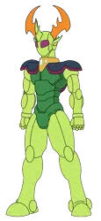 Size: 555x1203 | Tagged: artist:combatkaiser, changedling, changeling, derpibooru import, humanoid, kamen rider, king thorax, safe, simple background, solo, thorax, to where and back again, transparent background