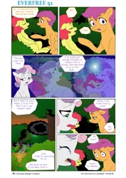Size: 5784x8176 | Tagged: safe, artist:jeremy3, derpibooru import, apple bloom, scootaloo, sweetie belle, pony, comic:everfree, absurd resolution, comic, crying, cutie mark crusaders