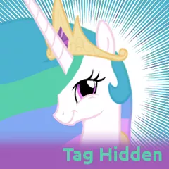 Size: 250x250 | Tagged: cute, cutelestia, derpibooru, derpibooru import, faic, looking at you, meta, misleading thumbnail, princess celestia, safe, smiling, smirk, solo, spoilered image joke, :t, tag hidden, trollestia, twiface, wrong neighborhood