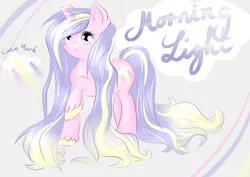 Size: 800x566 | Tagged: artist:nuumia, derpibooru import, oc, oc:morning light, safe, solo, unofficial characters only
