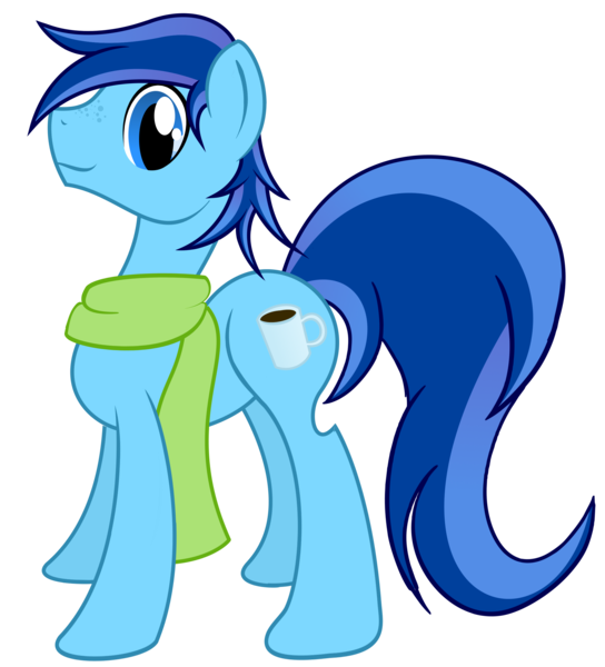 Size: 2240x2472 | Tagged: safe, artist:avarick, derpibooru import, oc, oc:winter shake, unofficial characters only, earth pony, pony, clothes, scarf, solo