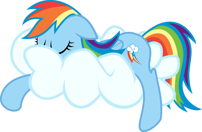 Size: 1256x821 | Tagged: safe, artist:s4ncho, derpibooru import, rainbow dash, pegasus, pony, .svg available, cloud, cutie mark, eyes closed, female, floppy ears, hooves, lying on a cloud, mare, nap, newbie artist training grounds, on a cloud, prone, simple background, sleeping, sleepydash, solo, transparent background, vector, wings