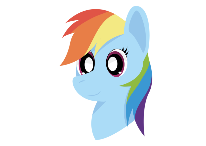 Size: 1024x724 | Tagged: artist:arswinton, bust, buy me, derpibooru import, head, portrait, rainbow dash, redbubble, safe, simple background, smiling, solo, sticker, transparent background, vector