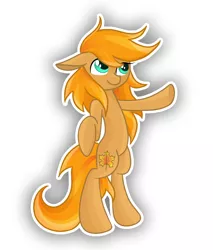 Size: 1420x1670 | Tagged: safe, artist:twistedmindbrony, derpibooru import, oc, oc:maple leaf, unofficial characters only, earth pony, pony, bipedal, solo