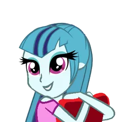 Size: 691x716 | Tagged: safe, artist:trixiesparkle63, derpibooru import, sonata dusk, equestria girls, alternate hairstyle, solo