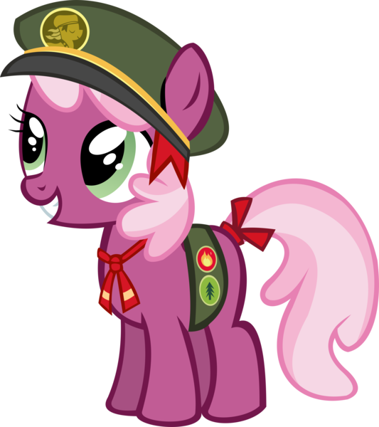 Size: 10568x11901 | Tagged: absurd resolution, artist:cyanlightning, cap, cheeribetes, cheerilee, cute, cyan's filly guides, derpibooru import, filly, filly guides, foal, hat, ribbon, safe, simple background, solo, .svg available, transparent background, vector, younger