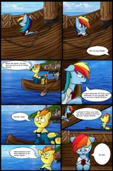 Size: 1280x1944 | Tagged: artist:stuflox, boat, comic, comic:the count of monte rainbow, derpibooru import, lucky clover, pierre morel, rainbow dantes, rainbow dash, safe, spitfire, the count of monte cristo, the count of monte rainbow