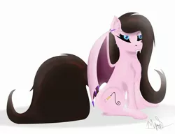 Size: 2462x1886 | Tagged: safe, artist:jasmindreasond, derpibooru import, oc, oc:sweet pen, unofficial characters only, pony, vampire, solo