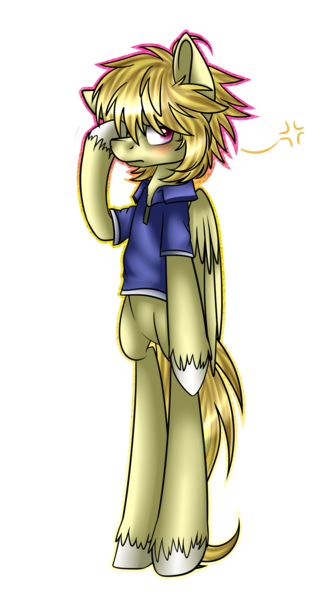 Size: 2000x3697 | Tagged: safe, artist:snowbunny0820, derpibooru import, oc, oc:prince lionel, unofficial characters only, pony, bipedal, blushing, simple background, solo, transparent background, unshorn fetlocks