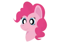 Size: 1024x724 | Tagged: artist:arswinton, bust, buy me, derpibooru import, head, pinkie pie, portrait, redbubble, safe, simple background, smiling, solo, sticker, transparent background, vector