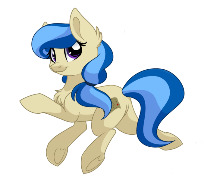 Size: 1024x853 | Tagged: safe, artist:itstaylor-made, derpibooru import, oc, oc:sandy rivers, unofficial characters only, earth pony, pony, chest fluff, ponytail, simple background, solo, transparent background