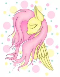 Size: 1536x1948 | Tagged: artist:margo24, derpibooru import, fluttershy, safe, solo, windswept mane