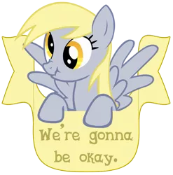 Size: 591x597 | Tagged: safe, derpibooru import, derpy hooves, pegasus, pony, banner, female, mare, scrunchy face, solo