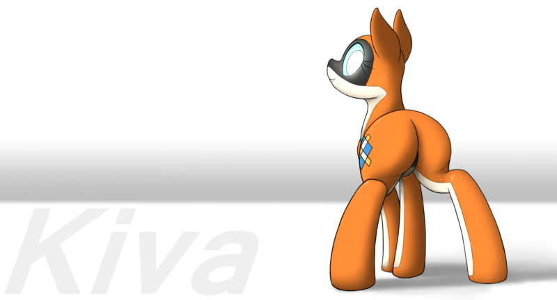 Size: 2664x1440 | Tagged: suggestive, artist:anearbyanimal, derpibooru import, oc, oc:kiva, unofficial characters only, original species, pony, robot, robot pony, glowing eyes, looking at you, looking back, plot, simple background, solo