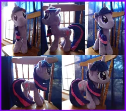 Size: 3393x3000 | Tagged: artist:flutterplushies, derpibooru import, irl, photo, plushie, safe, solo, twilight sparkle