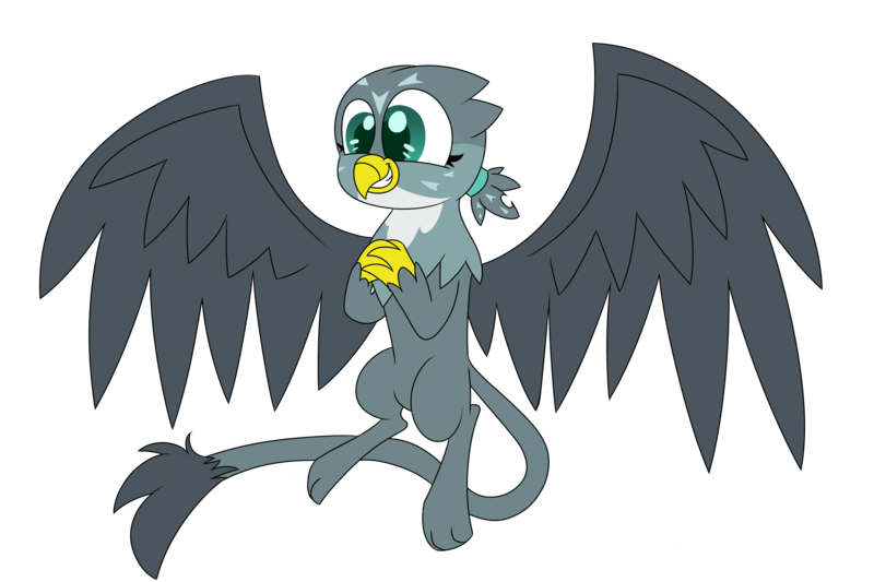 Size: 2743x1828 | Tagged: safe, artist:supercoco142, derpibooru import, gabby, gryphon, the fault in our cutie marks, solo