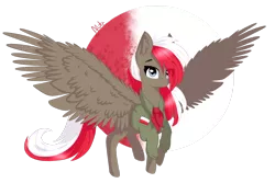 Size: 1280x856 | Tagged: safe, artist:ayoarts, derpibooru import, oc, oc:poland, unofficial characters only, pegasus, pony, country, digital art, flying, solo