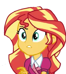 Size: 479x536 | Tagged: safe, artist:fluttershy-glorens, derpibooru import, sunset shimmer, equestria girls, friendship games, clothes, simple background, solo, transparent background, vector