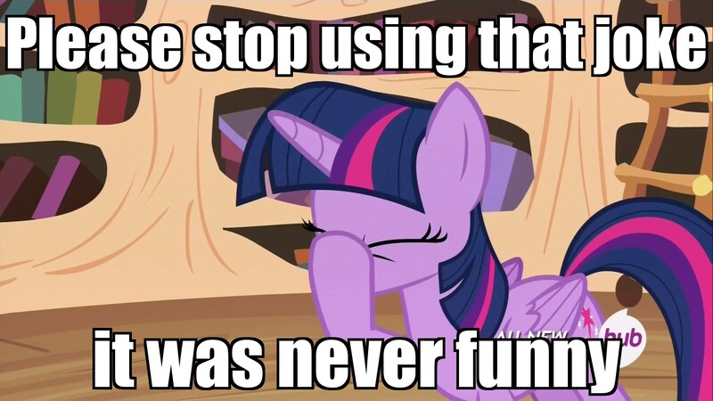 Size: 1920x1080 | Tagged: safe, derpibooru import, edit, edited screencap, screencap, twilight sparkle, twilight sparkle (alicorn), alicorn, pony, testing testing 1-2-3, facehoof, hub logo, image macro, meme, reaction image, reading, solo