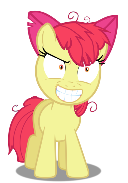 Size: 1226x1760 | Tagged: apple bloom, creepy, derpibooru import, disturbing, edit, faic, glare, grin, insanity, lesson zero, looking at you, messy mane, safe, simple background, slasher smile, smiling, snapple bloom, solo, teeth, transparent background, twilight snapple, wat, wide eyes