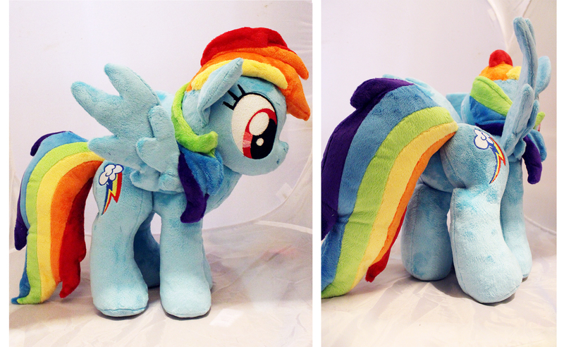 Size: 2000x1230 | Tagged: artist:buttsnstuff, derpibooru import, irl, photo, plushie, rainbow dash, safe, solo