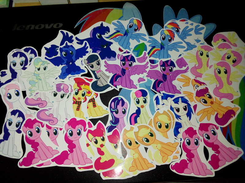 Size: 2560x1920 | Tagged: safe, derpibooru import, apple bloom, applejack, bon bon, fluttershy, nurse redheart, octavia melody, pinkie pie, princess luna, rarity, scootaloo, starlight glimmer, sunset shimmer, sweetie belle, sweetie drops, twilight sparkle, twilight sparkle (alicorn), vapor trail, vinyl scratch, alicorn, earth pony, pony, :3, calendar of lunas, clothes, commonity, cookie, cute, dashstorm, female, food, irl, jackletree, lidded eyes, mare, meme, mouth hold, multeity, photo, s1 luna, scarf, sitting, sitting catface meme, so much flutter, sparkle sparkle sparkle, spread wings, sticker, too much pink energy is dangerous