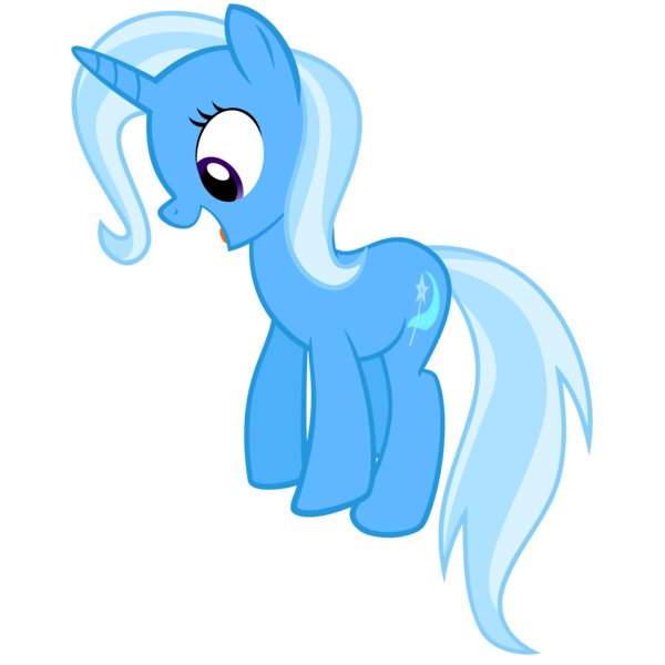 Size: 2663x2663 | Tagged: safe, artist:the smiling pony, derpibooru import, trixie, pony, unicorn, no second prances, .svg available, happy, jumping, looking down, open mouth, simple background, smiling, solo, svg, transparent background, vector