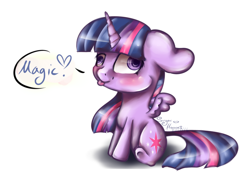 Size: 3500x2500 | Tagged: safe, artist:irissbliss, derpibooru import, twilight sparkle, twilight sparkle (alicorn), alicorn, pony, blushing, chibi, derp, floppy ears, silly, silly pony, simple background, sitting, solo, tongue out, transparent background